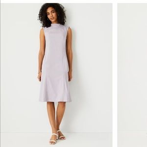 Ann Taylor purple sheath dress size 0